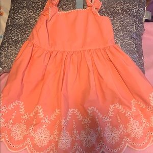Peach Toddler dress